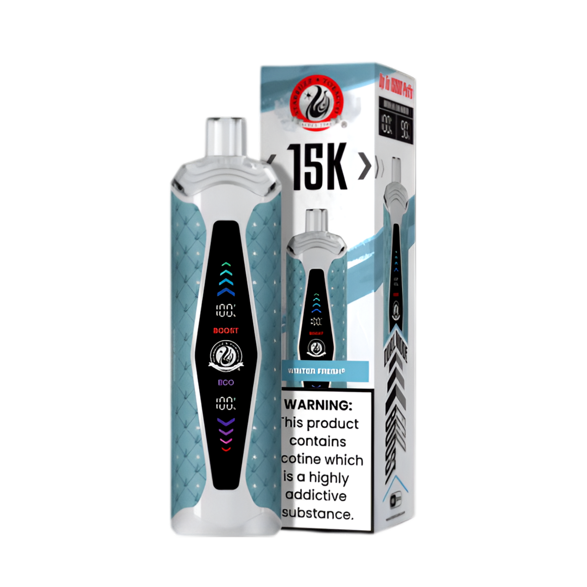 Starbuzz Tobacco Super Max 15K Disposable Vape - Winter-Fresh