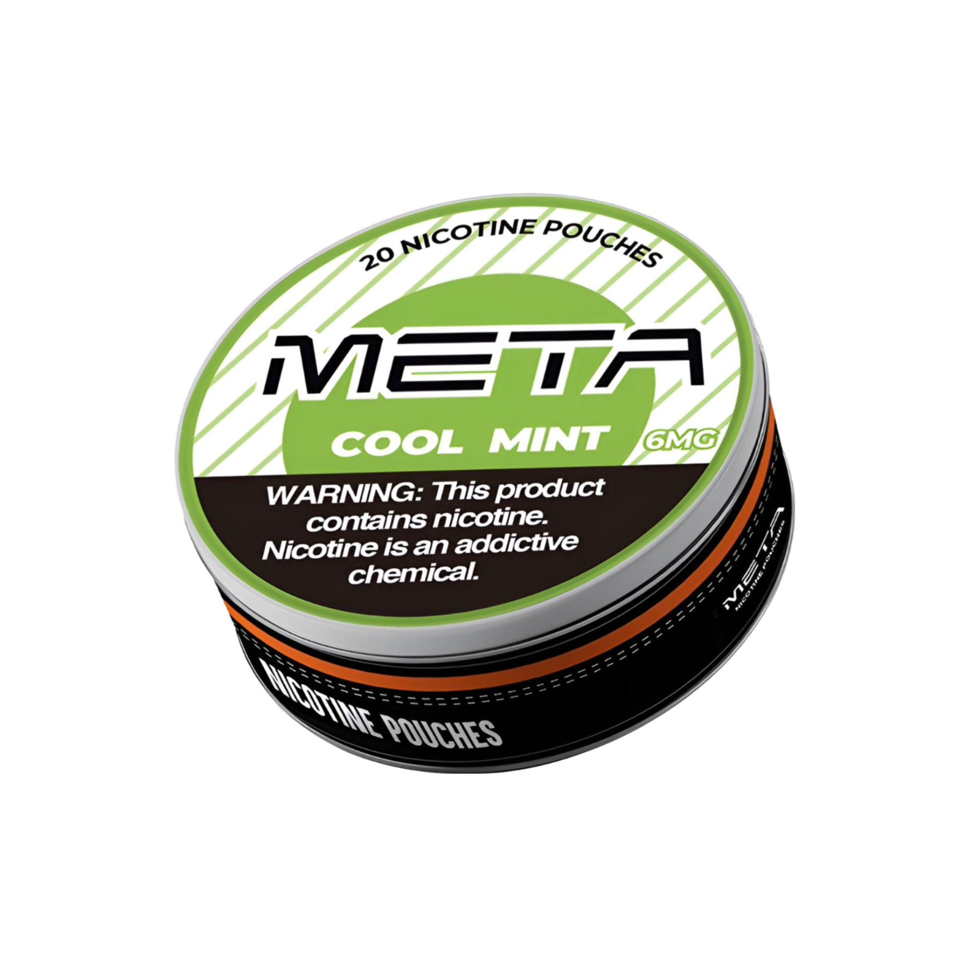 Meta Nicotine Pouches - 6 Mg / Cool Mint