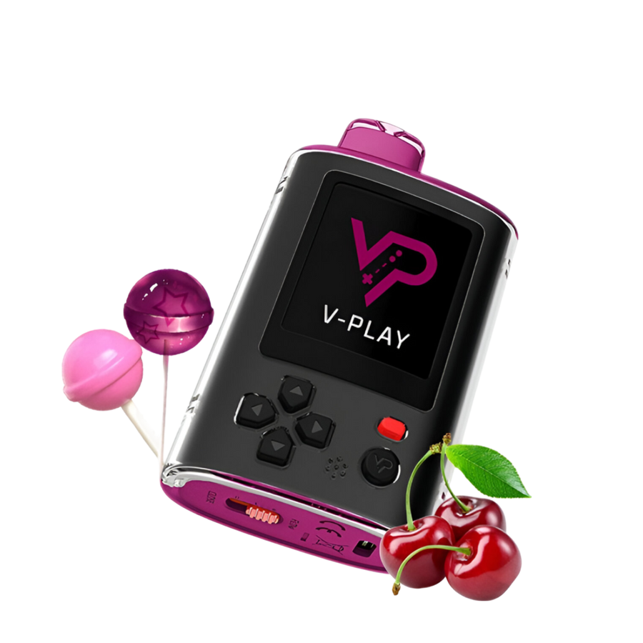 Craftbox V-Play 20K Disposable Vape Cherry Pop  