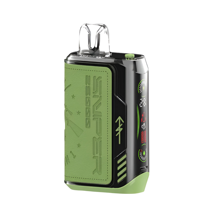 VAPMOD SNIPER 25000 Disposable Vape Green Grape  