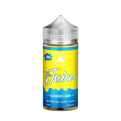 The Juice Monster Freebase Vape Juice 0 Mg Blueberry Lemon 