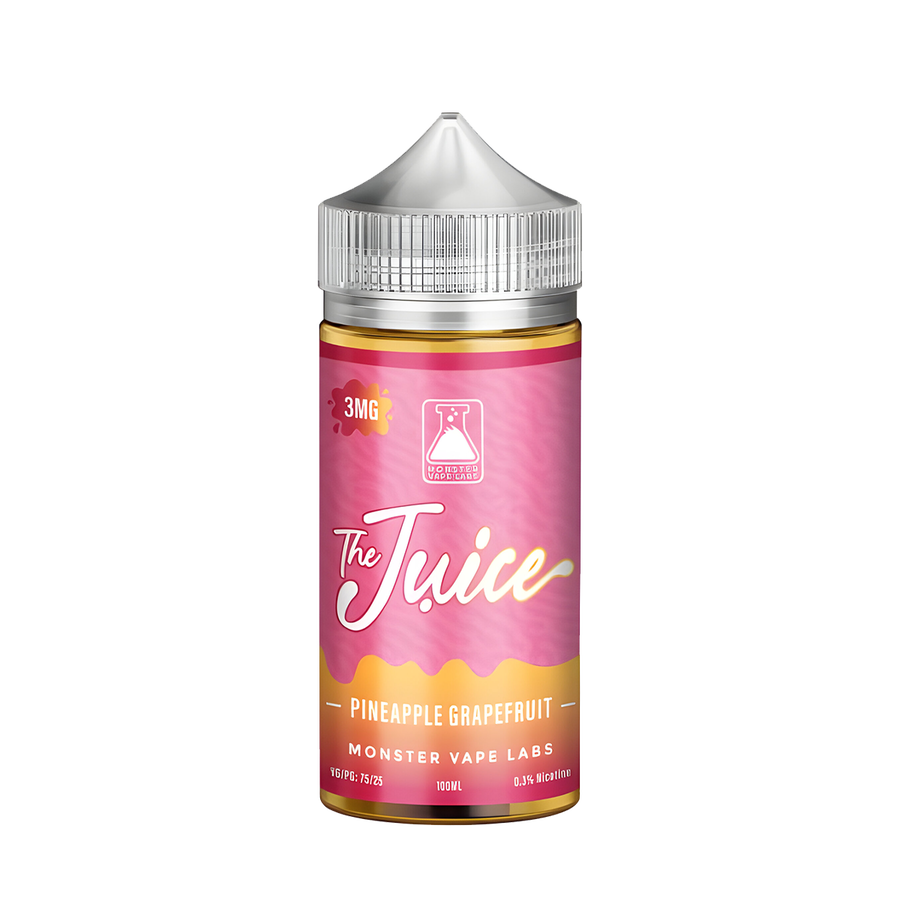 The Juice Monster Freebase Vape Juice 0 Mg 100 Ml Pineapple Grapefruit