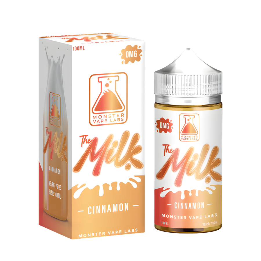 The Milk Monster Freebase Vape Juice 0 Mg Cinnamon Milk 