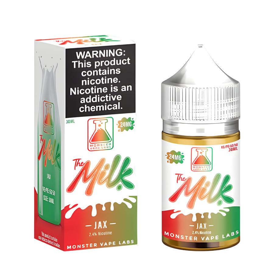 The Milk Monster Freebase Vape Juice 0 Mg Jax Milk 