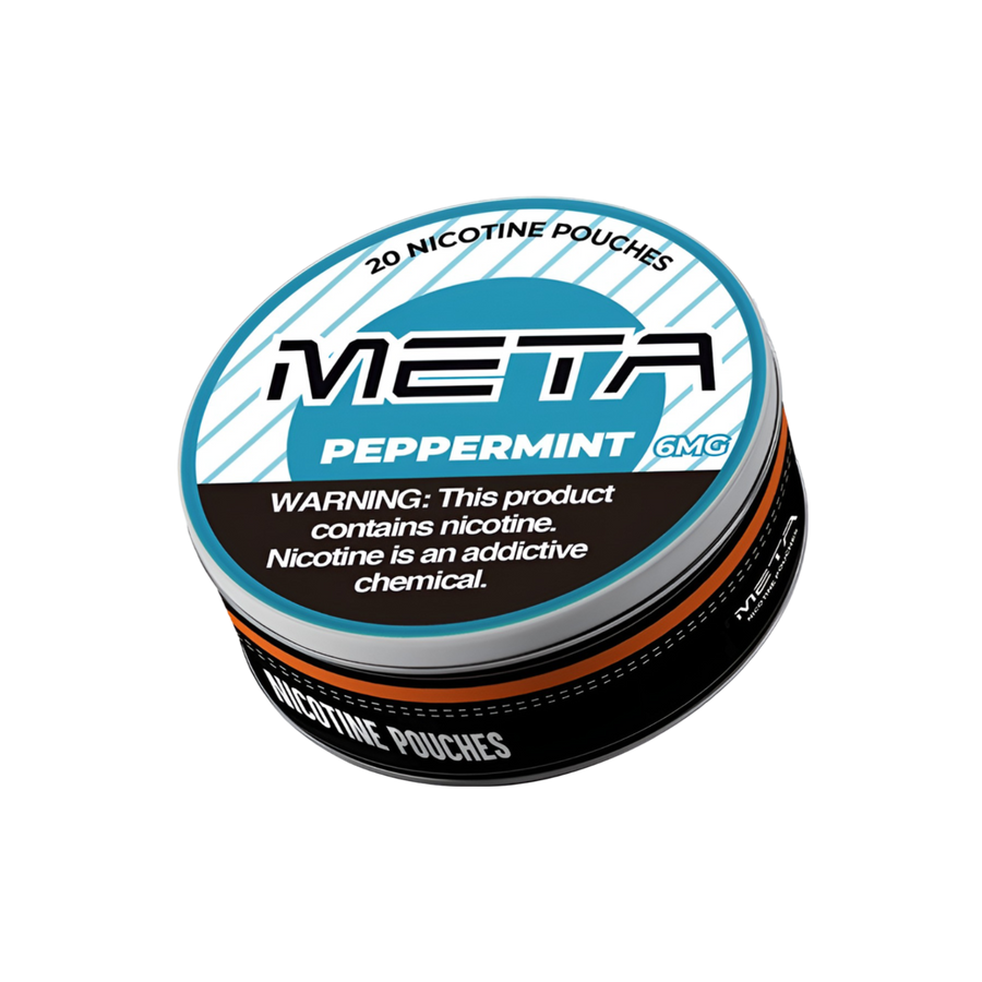 Meta Nicotine Pouches 6 Mg Peppermint 