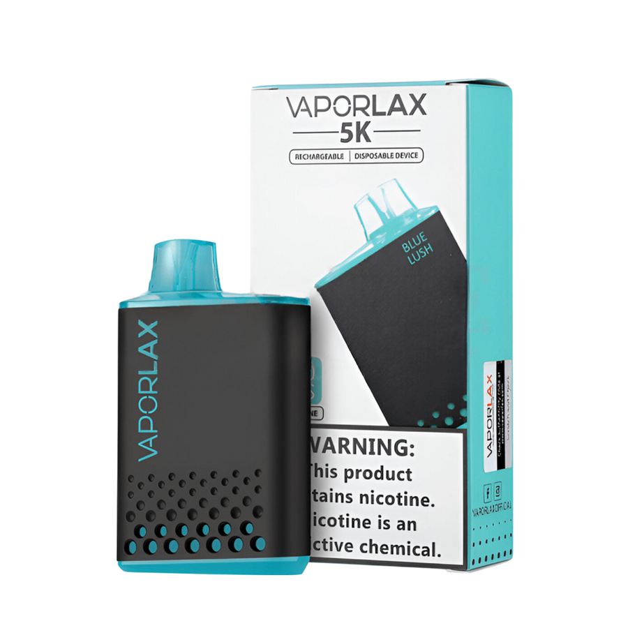Vaporlax 5K Disposable Vape Blue Lush  
